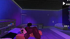 Bent over blonde bimbo takes rough doggystyle pounding from monster BBC