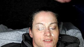 guys night out ends in dirty facial cumshot compilation