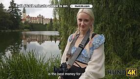 Hunter Bags 18+ Tight Pussy Park Pickup For Rough Pound!