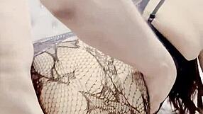 what if her chubby ass in fishnets hides a slutty secret?