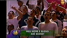 Team Axe Blonde Rips Clothes Super Positive Brazilian Strip!