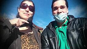 We barely escaped getting caught blowing on public bus