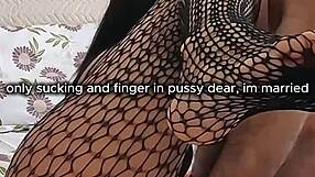 married bride kneels to suck cock only no fucking