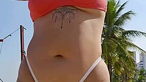 filming beach flashes to tease all the hot guys