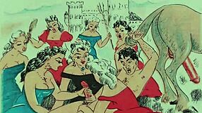 these vintage erotic drawings got me all hot n bothered...