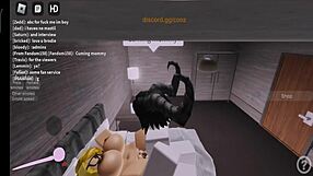 blonde big tits milf gets fucked hard by monster cock devil on roblox