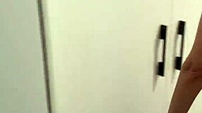 Lisa's Teasing Balcony Flash in Lingerie Shows Off Tattoo Wife Body