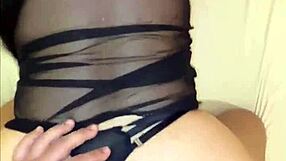 stepmom shakes her big ass to tempt me into pounding her tight pussy till i cum