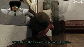 oh god full office quickie with cute teen girlfriend bent over my monster cock pounding her