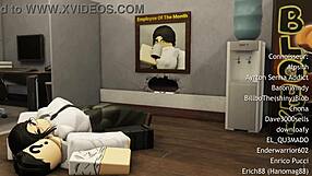 oh god full office quickie with cute teen girlfriend bent over my monster cock pounding her