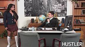 ohh latina adrianna luna banged me hard at principals office!!