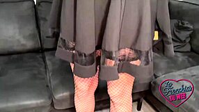 sandrillon horny french brunette milf slut lingerie begs hard fuck