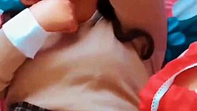 ayyy virgin mexican schoolgirl's tight ass creampied outdoor!