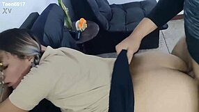 19-year-old latina schoolgirl comes to study but leaves with her big tits pussy pounded hard homemade