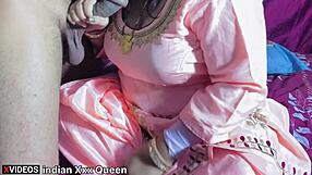 Stepmom's Milky Boobs Tempt Big Dick Into Tight Desi Pussy