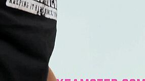 PETITE TEEN SWALLOWS MONSTER COCK CUMSHOT!