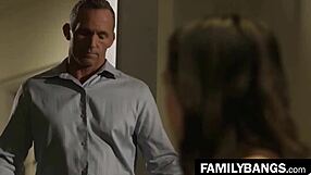 adorable petite teen gia paige fixes things by fucking her stepdad marcus london hard