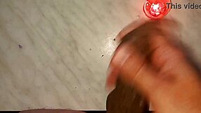 Long tattooed foreskin drips wax arousal makes monster penis rock hard