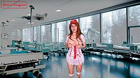 Naughty Nurse's Perverted JOI Torments Helpless Patient