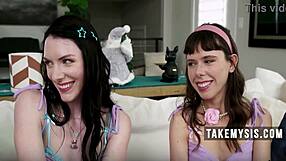 Petite Asian Orgy Swaps Family Crushes into Moaning Cock Rides