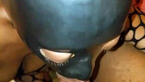 Stormy sucks black dick like a hungry gilf granny.