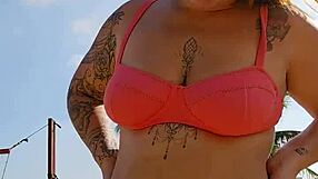 filming beach flashes to tease all the hot guys