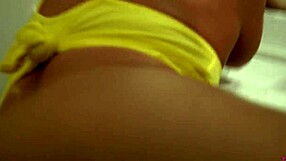 mandy waters got so horny she bent over for my cock right in my house