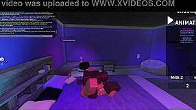 Bent over blonde bimbo takes rough doggystyle pounding from monster BBC