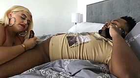 chanel barbie's huge blonde booty bounces on finny's bbc bareback