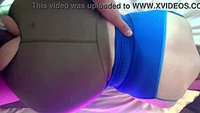 cheating wife fulfills anal fetish in leggings for husband's friend no condom cash paid