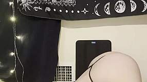 wanna see my goth teen fattass bent over for daddy?