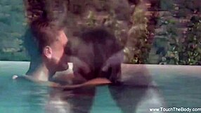 hey check out this exotic indian milf giving the hottest oiled erotic massage with her big boobs