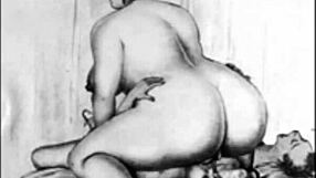 Vintage Erotic Art Featuring Retro Hairy Beauties