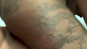 Ebony Firecracker Rides Big Black Cock to Creampie