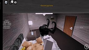 blonde big tits milf gets fucked hard by monster cock devil on roblox