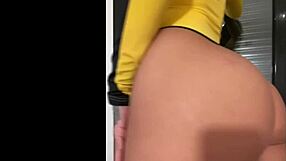hot tarantino cosplay susy gala sucks dildo teases huge tits in horny homemade show