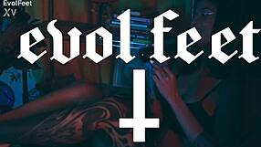 gorgeous svetlanna's white toenails make ravena lick her feet sensually