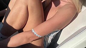 ever seen tits like frances bentley's? car cowgirl creampie rough fuck