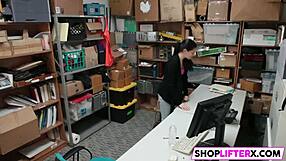 Caught shoplifting again? Officer’s monster cock will punish your teen holes forever!