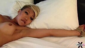 Helpless Cute Asian Lisa Mai Squirts On Scott Rhodes' Drilling Machine