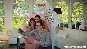 Stepdad Instructs Petite Redhead Stepdaughter First Anal Fuck