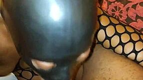 Stormy sucks black dick like a hungry gilf granny.