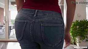 Cosplayer bends over for reality kings cumshot pounding.