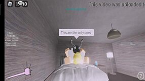 blonde big tits milf gets fucked hard by monster cock devil on roblox