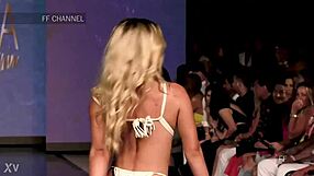 check out these models in ass bikinis