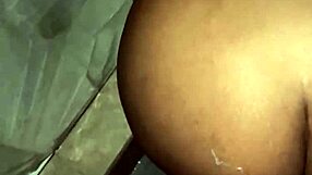 Party bathroom hides ebony wife's big booty backshots from cheating eyes?