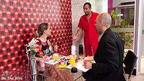 big ass wife barbara alves takes black cock creampie as cuck watches helplessly