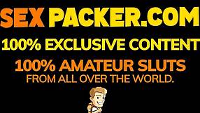 Blonde horny tourist gets banged hard by big cock in hostel bathroom! Deepthroat face fucking POV cum reality