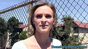 Real Teen Fucks Hard in Public Outdoors