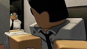 oh god full office quickie with cute teen girlfriend bent over my monster cock pounding her